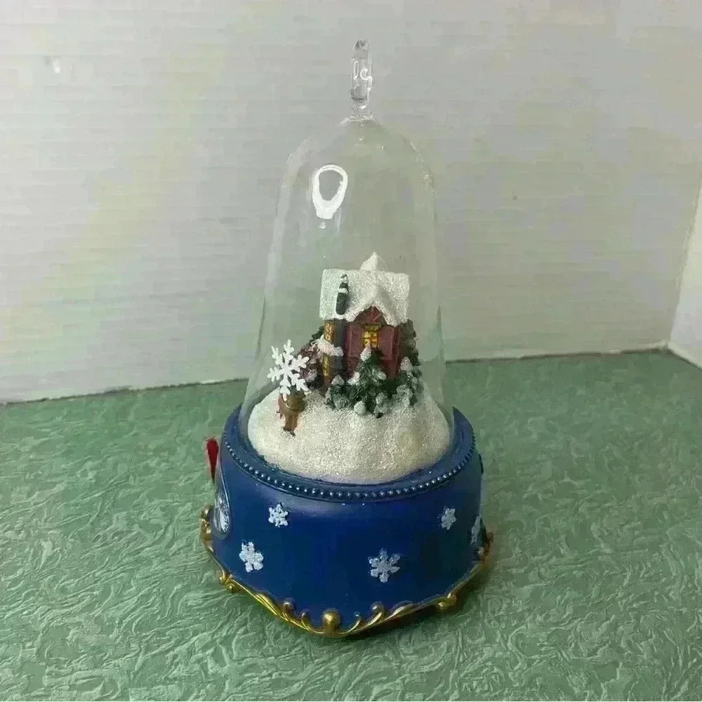 Musical Table Top Santa’s Sleigh Holiday Decor Tested: Works #95582 New In Box - Picture 5 of 13